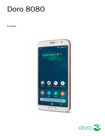 Doro 8080 Smartphone Manuel du propriétaire | Fixfr