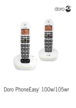 Doro PhoneEasy® 100w Home device Manuel du propriétaire