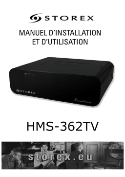 Storex HMS-362TV DVB-T Recorder Manuel du propriétaire