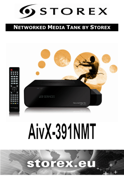 Storex NMT Multimedia hard disk Guide de démarrage rapide