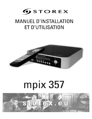 Storex mpix 357 Multimedia hard disk Manuel du propriétaire | Fixfr