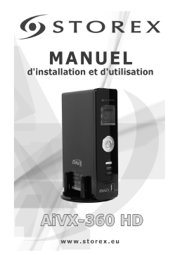 Storex AiVX 360 HD Multimedia hard disk Manuel du propriétaire