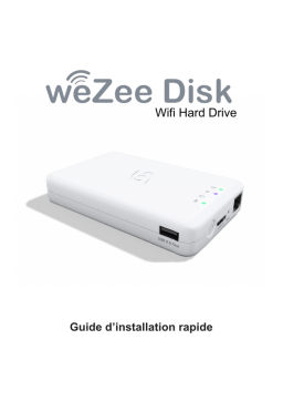 Storex weZee'Disk Wireless Storage Guide de démarrage rapide