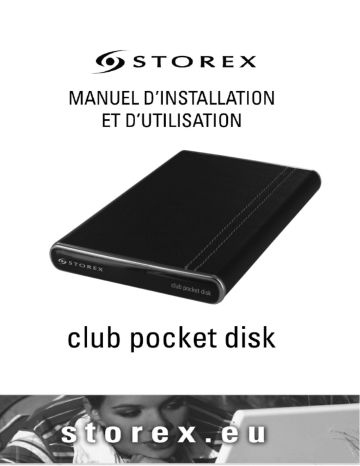 Storex Club Pocket Disk 3.0 Manuel utilisateur | Fixfr