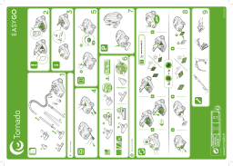 Tornado TOEG41OR Aspirateur avec sac Manuel utilisateur