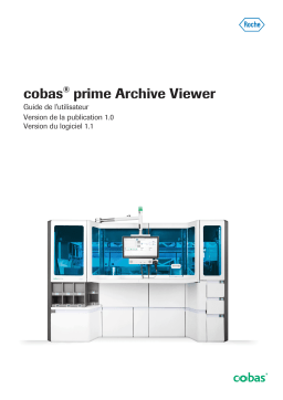 Roche cobas prime Mode d'emploi