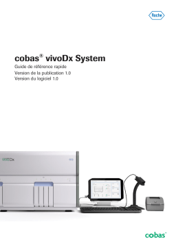 Roche cobas vivoDx Mode d'emploi