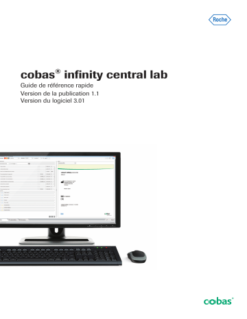 Guide de référence | Roche cobas infinity central lab Manuel utilisateur | Fixfr