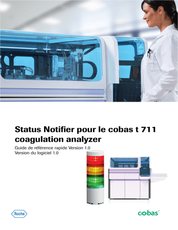 Guide de référence | Roche cobas t 711 Manuel utilisateur | Fixfr