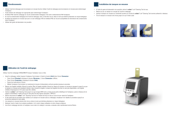 Guide de référence | Roche cobas Liat Manuel utilisateur | Fixfr