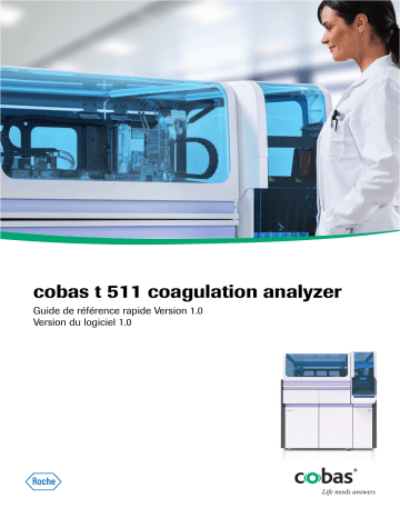 Roche cobas t 511 Manuel utilisateur | Fixfr