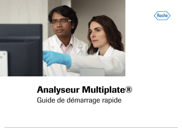 Guide de référence | Roche Multiplate 5 Analyzer Manuel utilisateur | Fixfr
