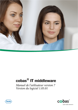 Roche cobas IT middleware Manuel utilisateur