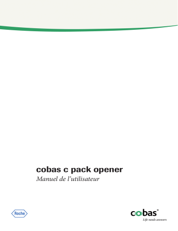 cobas c 513 | cobas 8000 core unit | cobas 8000 Data Manager | cobas c 502 | cobas c 702 | cobas c 701 | Roche cobas 8000 / ISE Module Manuel utilisateur | Fixfr
