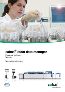 Roche cobas 8000 Data Manager Manuel utilisateur