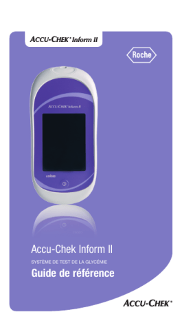 Roche ACCU-CHEK Inform II Manuel utilisateur | Fixfr