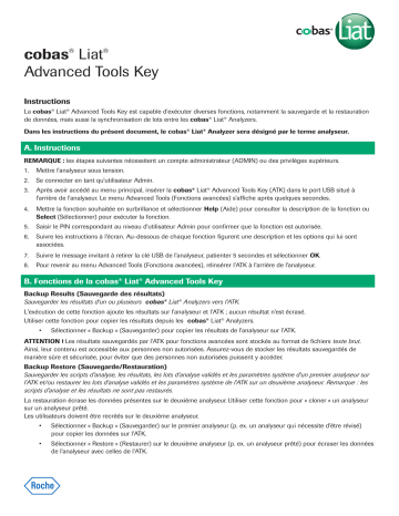 Roche cobas Liat Manuel utilisateur | Fixfr