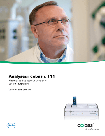 Roche cobas c 111 Manuel utilisateur | Fixfr