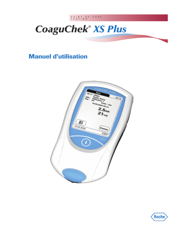 Roche CoaguChek XS Plus Manuel utilisateur | Fixfr