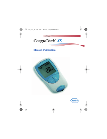 Roche CoaguChek XS Manuel utilisateur | Fixfr