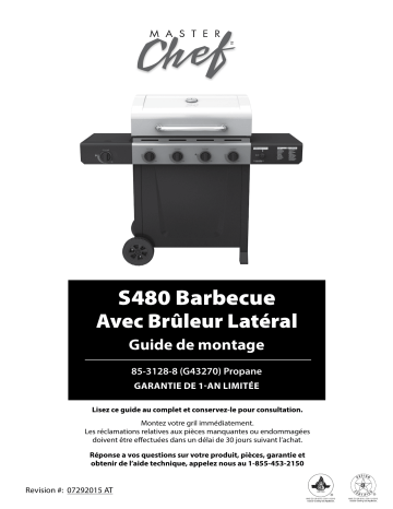 Master Chef S480 Manuel utilisateur | Fixfr