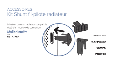 Noirot Accessoires Muller Intuitiv Pilotage à distance Manuel utilisateur | Fixfr