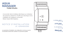 Noirot Aqua Manager Pilotage à distance Manuel utilisateur