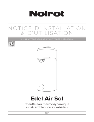 Noirot Edel 270L Chauffe-eau ENR Manuel utilisateur | Fixfr
