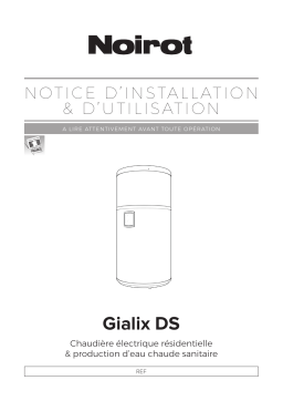 Noirot Gialix DS Chaudiere electrique Manuel utilisateur