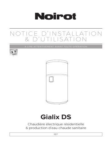 Noirot Gialix DS Chaudiere electrique Manuel utilisateur | Fixfr