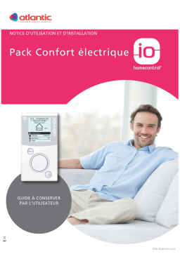 Atlantic pack confort io-homecontrol Manuel utilisateur