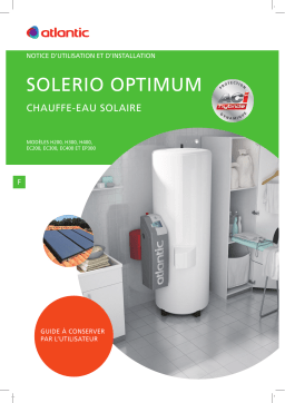 Atlantic SOLERIO OPTIMUM Manuel utilisateur