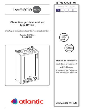 Atlantic TWEETIE INSTO Manuel utilisateur | Fixfr