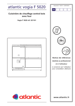 Atlantic VOGIA F 5020 Manuel utilisateur