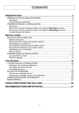 Atlantic Optimum Manuel du propriétaire