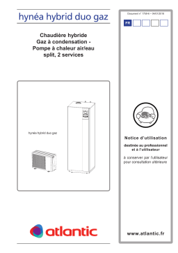 Atlantic HYNEA HYBRID DUO Manuel du propriétaire