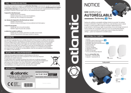 Atlantic AUTOCOSY IH FLEX Guide d'installation