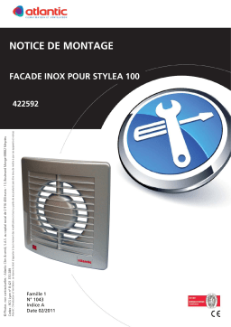 Atlantic Face inox STYLEA 100 Guide d'installation