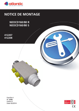 Atlantic NEOCD 160/80 Guide d'installation