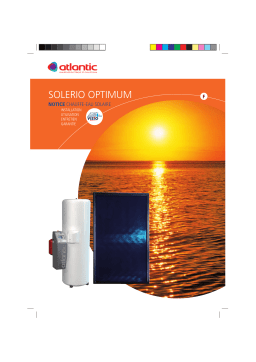 Atlantic Solerio Optimum ACI 2009-2015 Manuel utilisateur