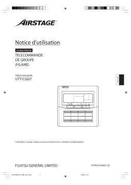 Atlantic Télécommande VRF groupe (UTY-CGGY) Manuel du propriétaire