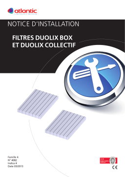 Atlantic filtres DUOLIX BOX ET DUOLIX COLLECTIF Manuel utilisateur