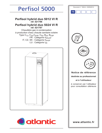 Atlantic PERFISOL 5000 1648-4 Manuel du propriétaire | Fixfr