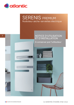 Atlantic SERENIS PREMIUM 2019 Manuel utilisateur