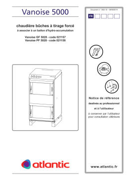 Atlantic VANOISE PF GF 1632-10 Manuel du propriétaire