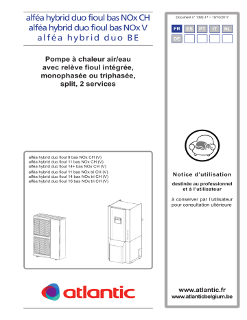Atlantic alfea-hybrid-duo-fioul-bas-nox Manuel du propriétaire | Fixfr