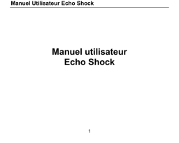 Echo Mobile Shock 1,77" IP65 0Go no Téléphone mobile Manuel utilisateur