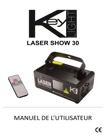 Manuel du propriétaire | . KEY-LIGHT SHOW 30 Jeux de lumière Manuel utilisateur | Fixfr