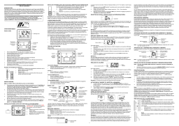 La Crosse WS9180IT-B Station météo Manuel utilisateur
