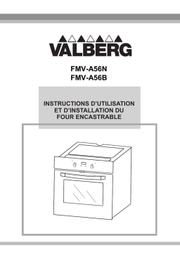 Valberg FMV-A56 B Four encastrable Manuel utilisateur